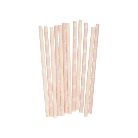 Reusable Bunny Design Drinking Straws