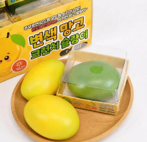 New! Magic Color Mango Crunch Squishy –  ASMR!