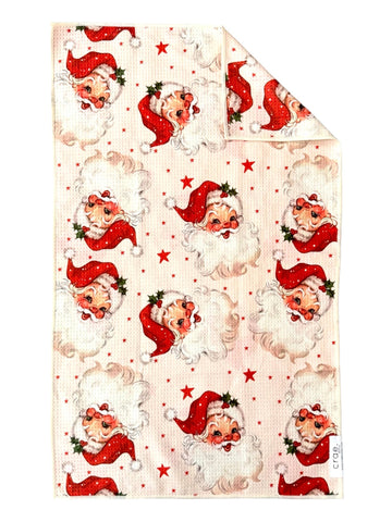 Merry McSanta Double Sided Hand Towel