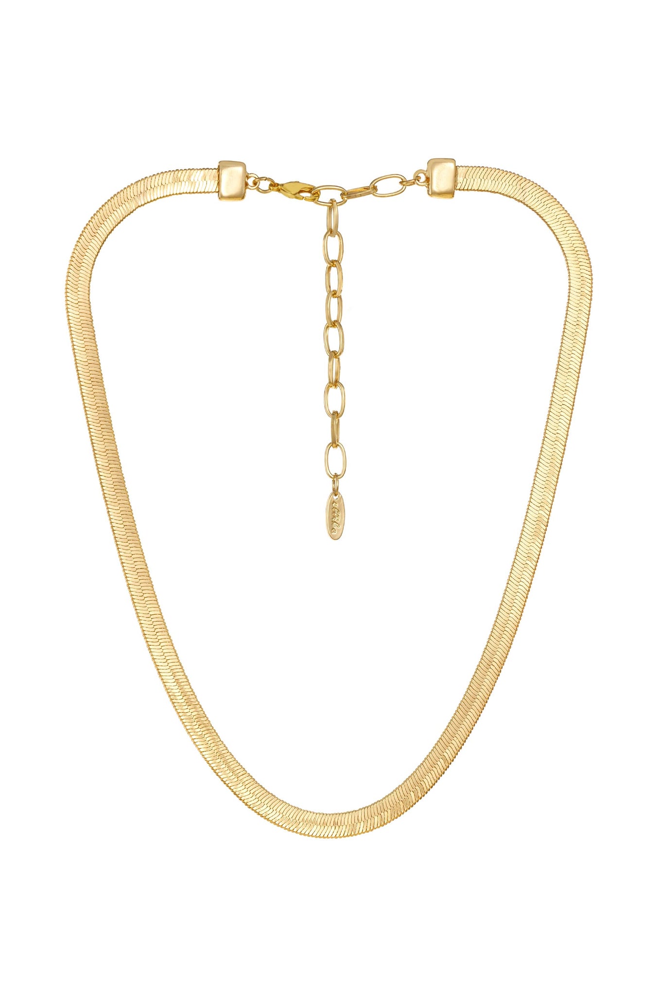 Brooklyn Flat 18k Gold Plated Necklace