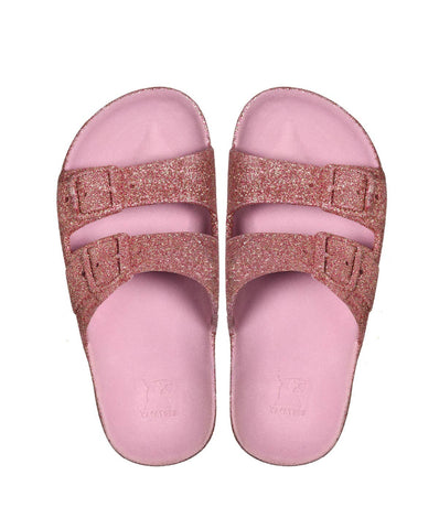 *Cacatoès Trancoso Kids | Sparkly Scented Sandals | Nude
