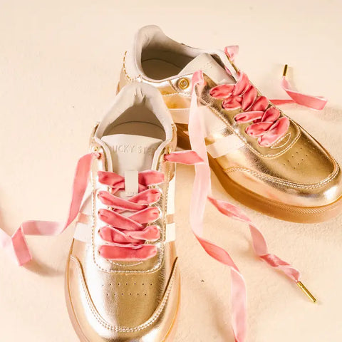 Velvet Rose Shoe Laces