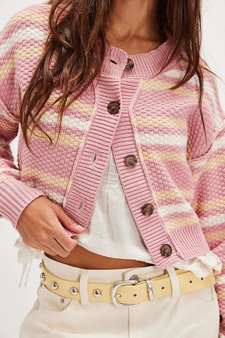 Free People | Lila Stripe Cardi