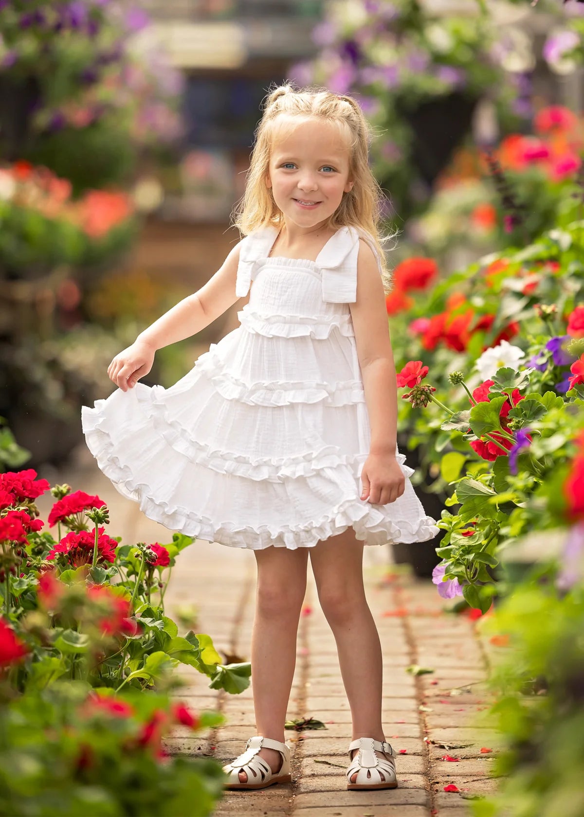 Birds of a Feather Cap Sleeve Dress