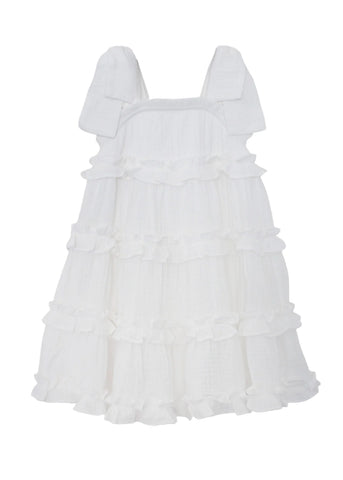 Birds of a Feather Cap Sleeve Dress