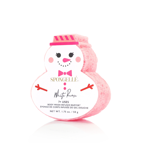 Spongelle | White Rose Snowman