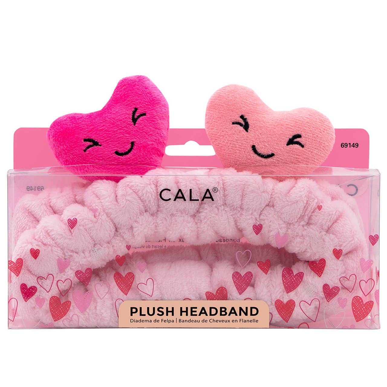 Hearts Plush Headband