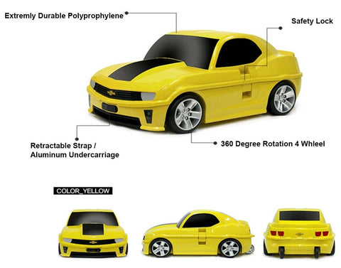 Chevrolet Camaro Kids Suitcase Luggage