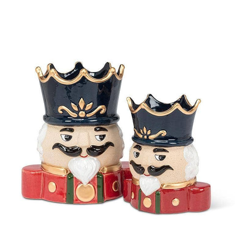 Nutcracker Christmas Vase