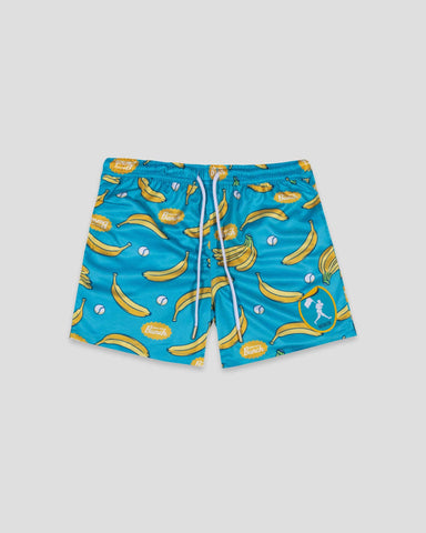 Baseballism | Bananas Peelin Good Diamond Air Mesh Shorts