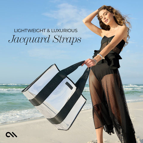 Case-Mate | Beach Tote Shoulder Bag | Silver Chrome