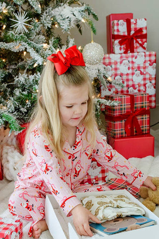 Girl's Two Piece Flare Lounge Set | Jolly Ribbons