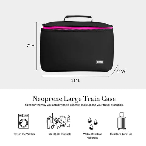 Kusshi | Neoprene Train Case