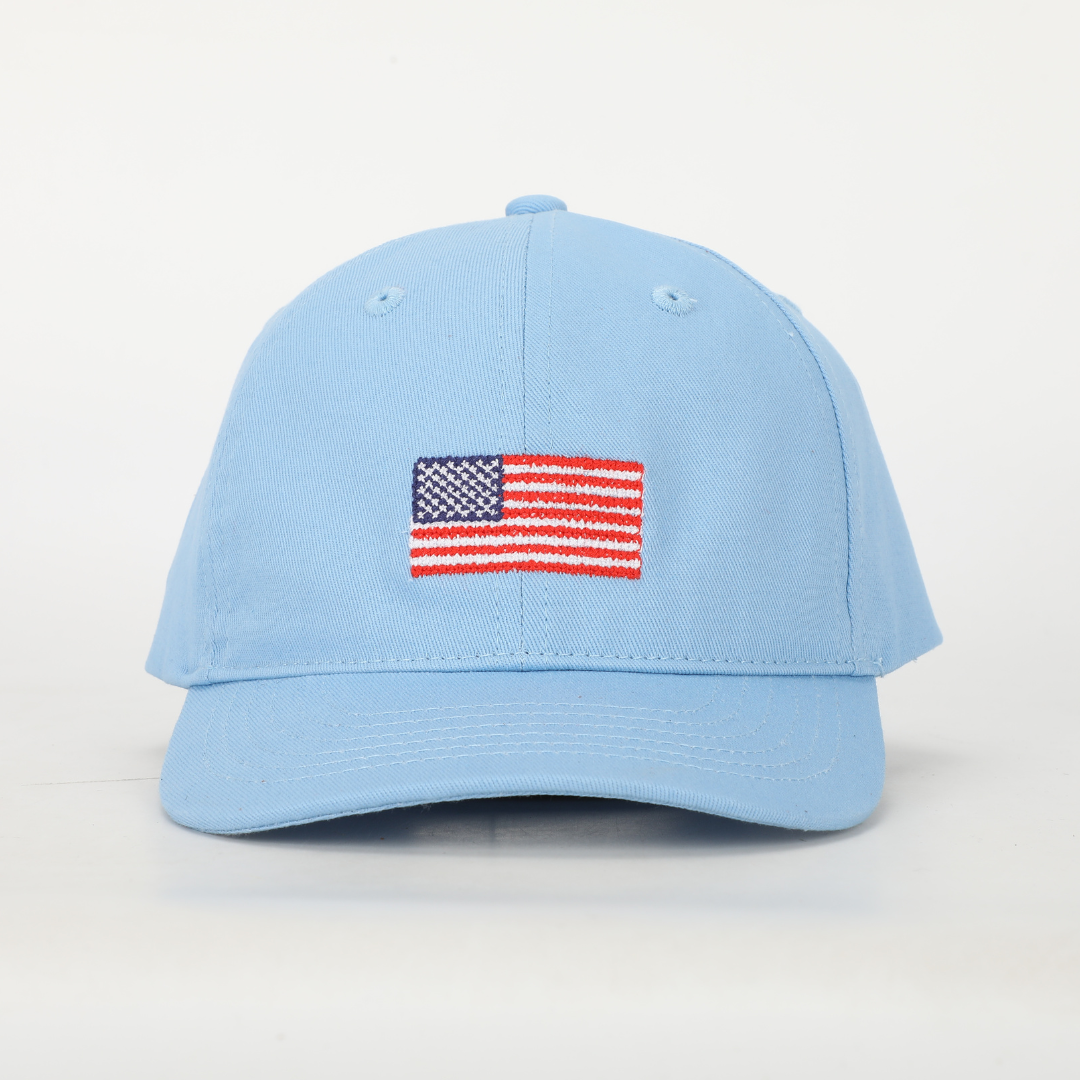 Kids Hats | Blue Flag Hat