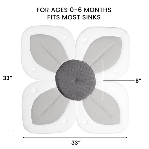 Blooming Bath Lotus with Button Snaps