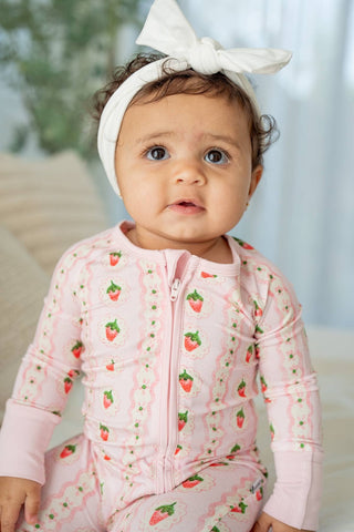 Boosh Baby | Strawberry Stripe Zippy