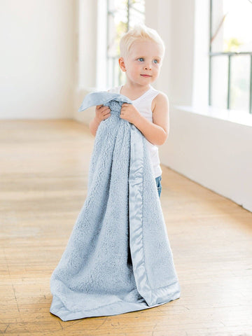 Little Giraffe | Chenille Baby Blanket