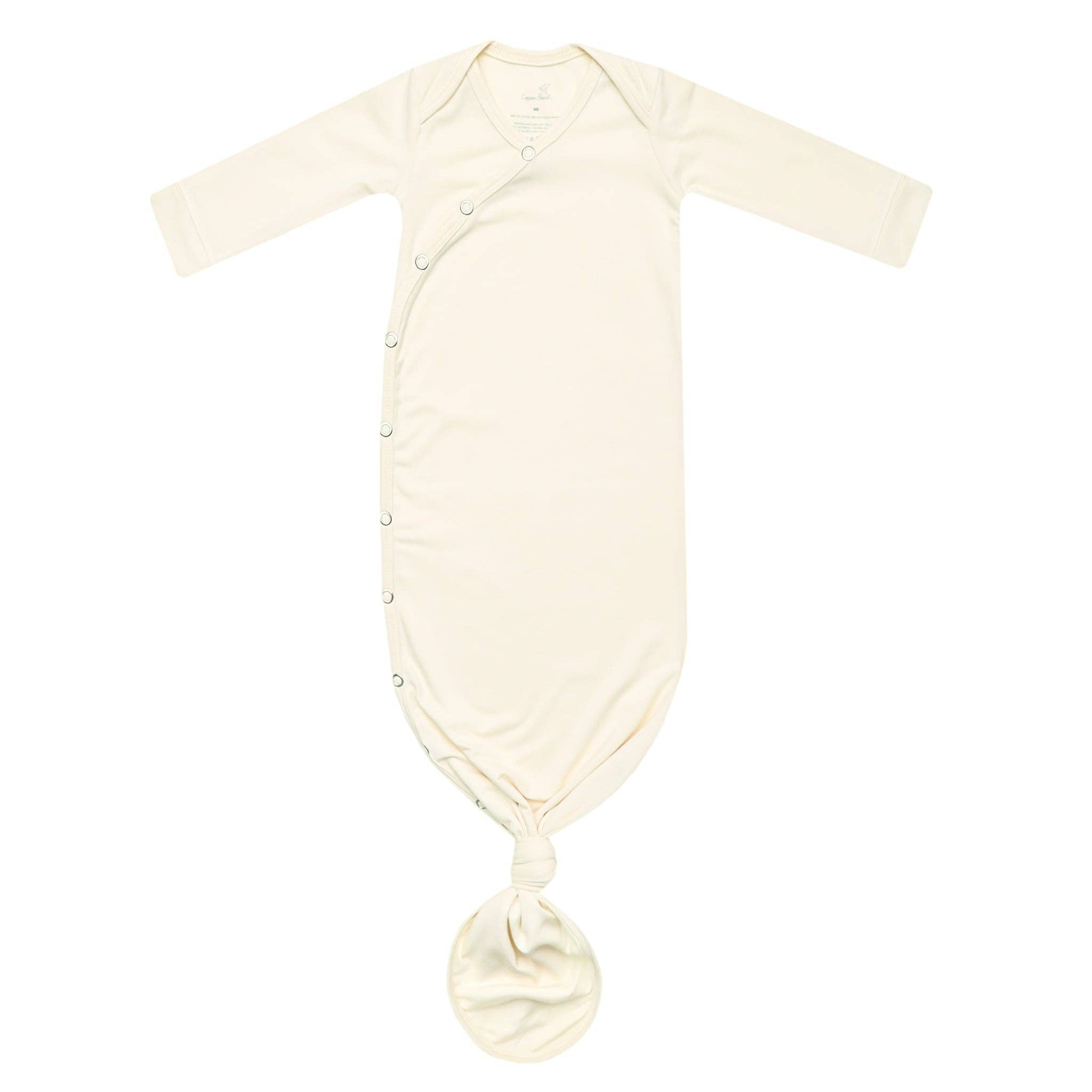 Copper Pearl | Newborn Knotted Gown