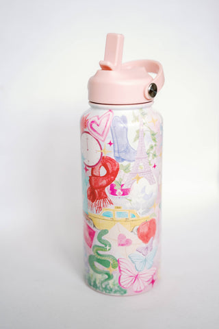 Gracefully Made Art | Taylor Swift Insulated Water Bottle