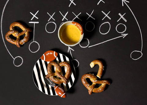 Football Embellishment Plate