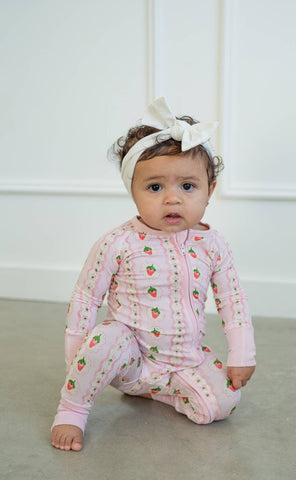 Boosh Baby | Strawberry Stripe Zippy
