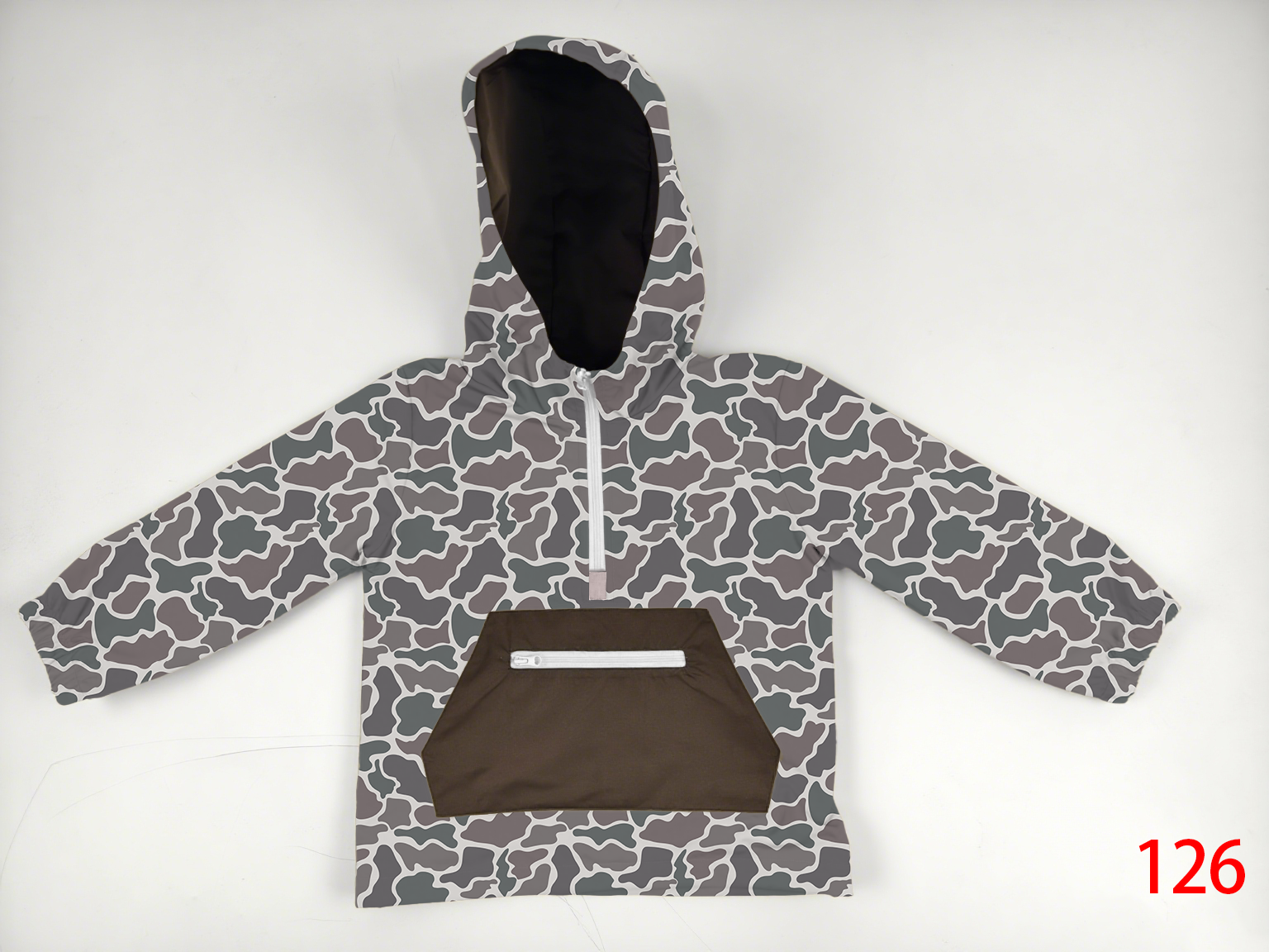 Retro Camo Rain Jacket