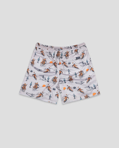 Baseballism Bullpen Diamond Air Mesh Shorts (Tan) - Youth
