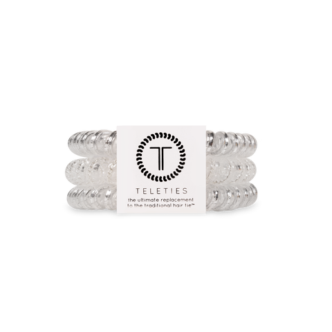 Spiral Hair Coils | Small | Silver Slay Hair Ties