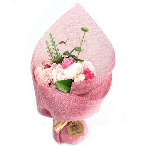 Standing Soap Flower Bouquet | Pink