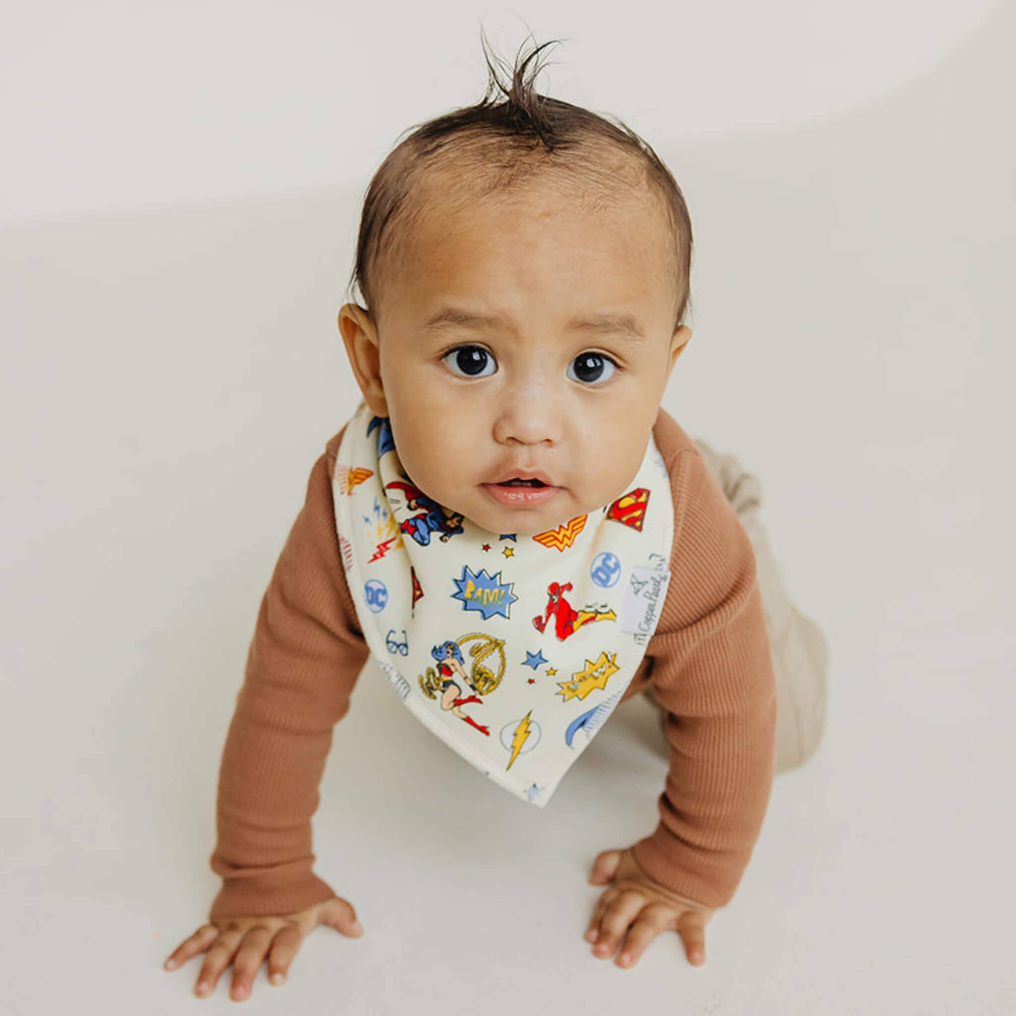 4 Pack Baby Bandana Bibs - Justice League