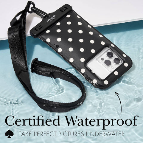 Kate Spade New York | Waterproof Pouch | Polka Dot