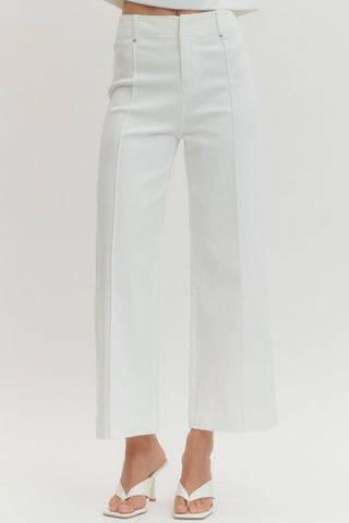 Entro | High Rise WIde Leg Pant