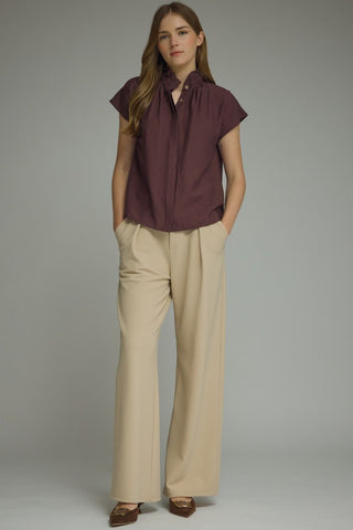 Entro | Cap Sleeve Top