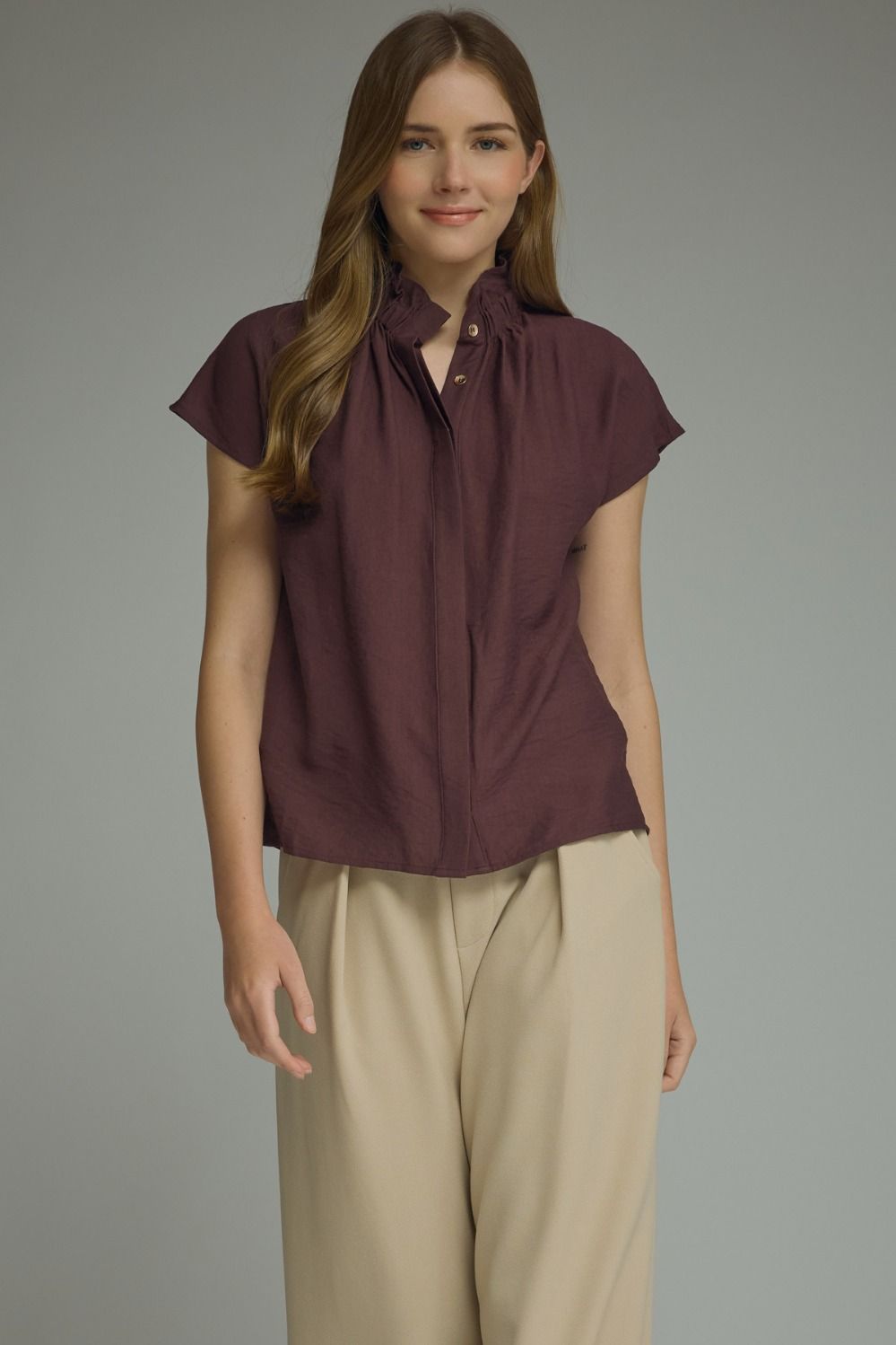 Entro | Cap Sleeve Top