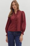 Entro | Burgundy top