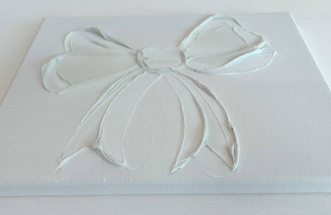 Paint Your Own Canvas 8x10 bow
