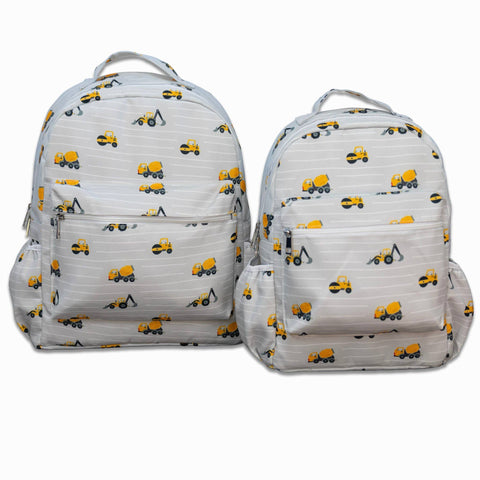 Boys Construction Backpack