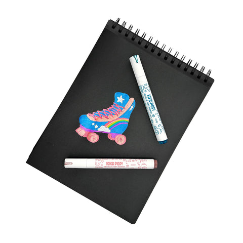 Water-Based Paint Markers in Metallic