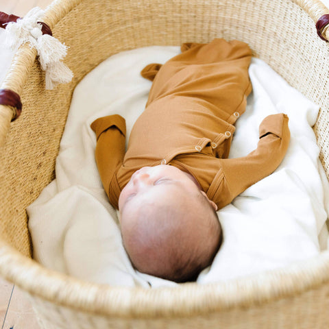 Copper Pearl | Newborn Knotted Gown