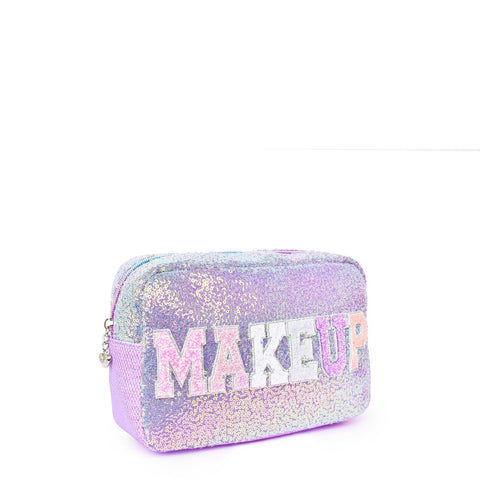 'Makeup' Glittered Sequin Pouch