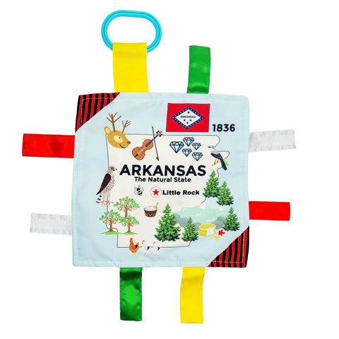Learning Crinkle Tag Square | Arkansas