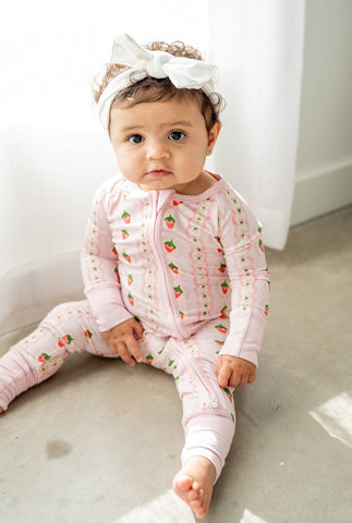 Boosh Baby | Strawberry Stripe Zippy