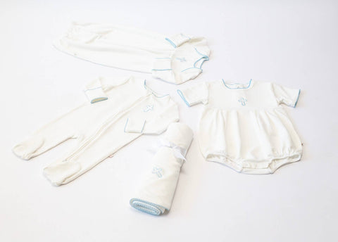 Blue Cross (Baptism/Christian) Infant Gown