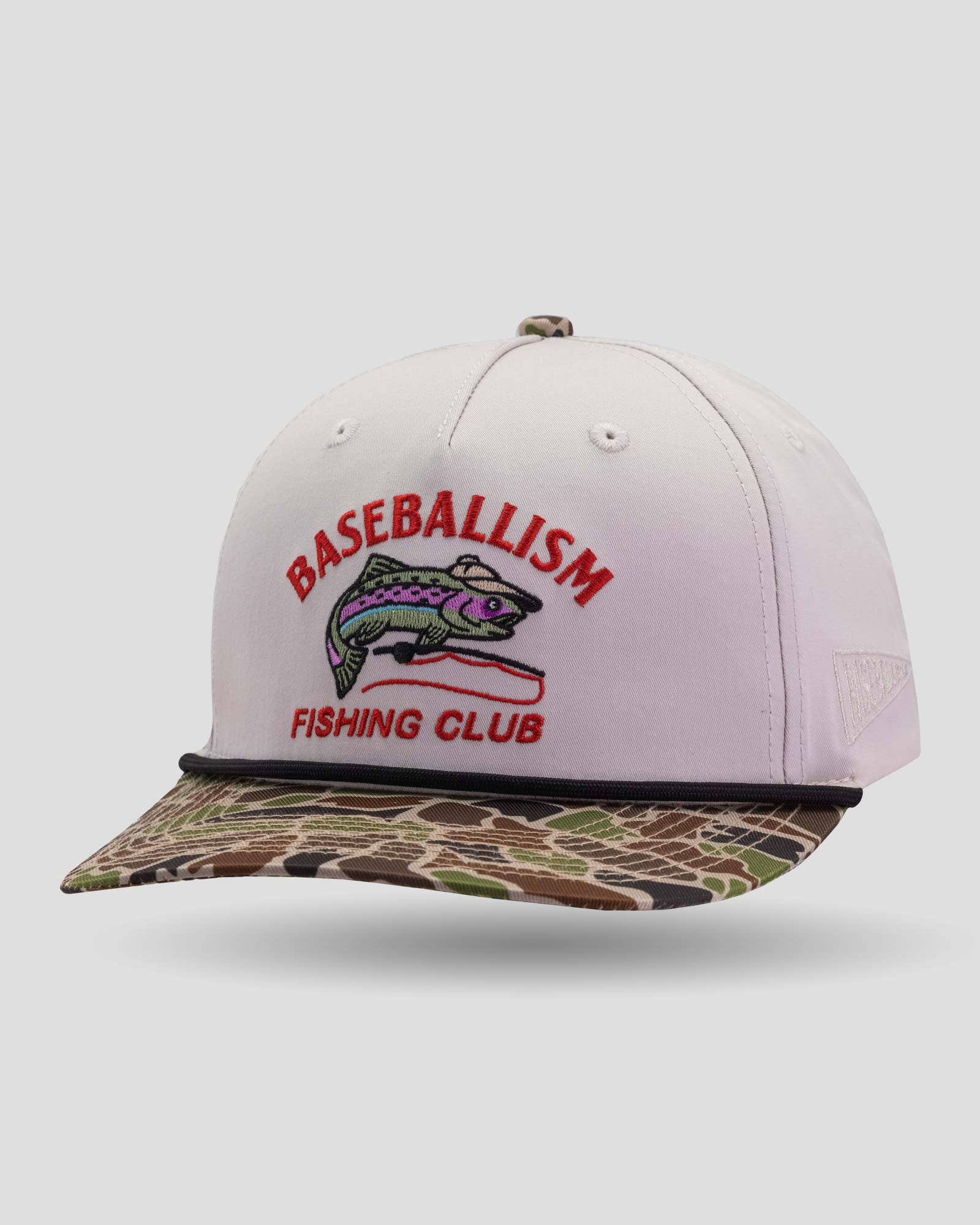 Baseballism | Fishing Club Angler Five Panel Rope Cap