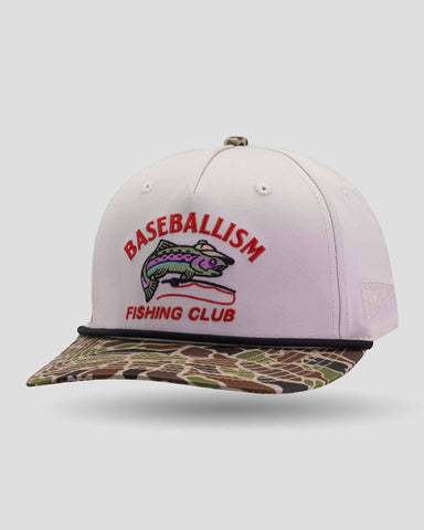 Baseballism | Fishing Club Angler Five Panel Rope Cap
