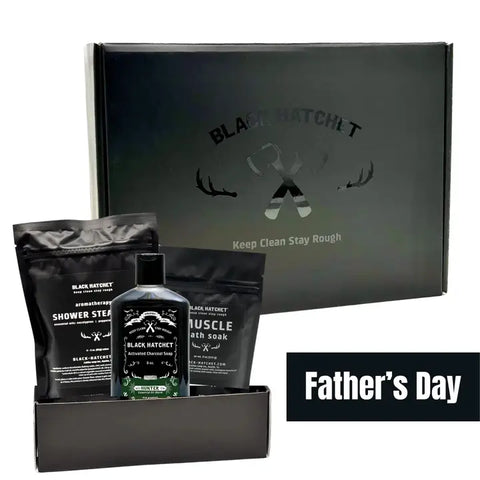 Black Hatchet Gift Set For Men