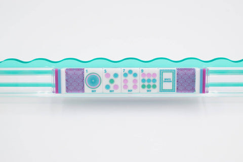 Crystal Confetti Purple | Mahjong with a Sprinkle of Color
