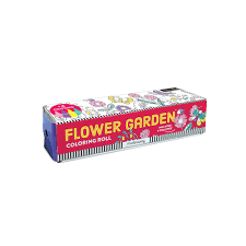 Flower Garden Coloring Roll