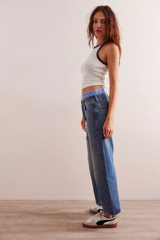 Free People | We The Free Deep Trance Boyfriend Jeans