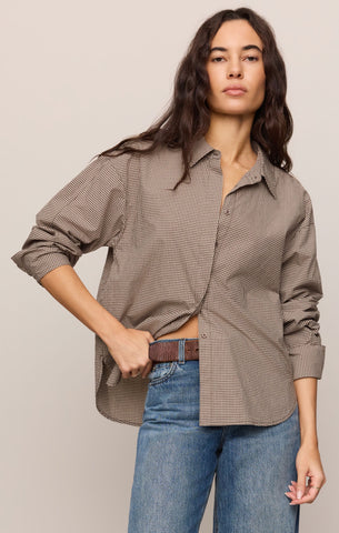 Z  Supply | On Duty Gingham Top